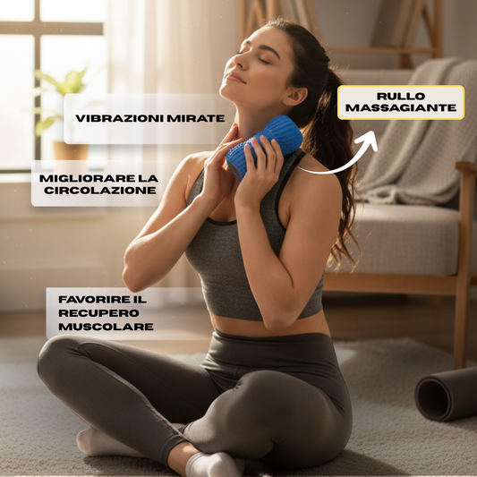 Run™ Roller vibrante per massaggi muscolari